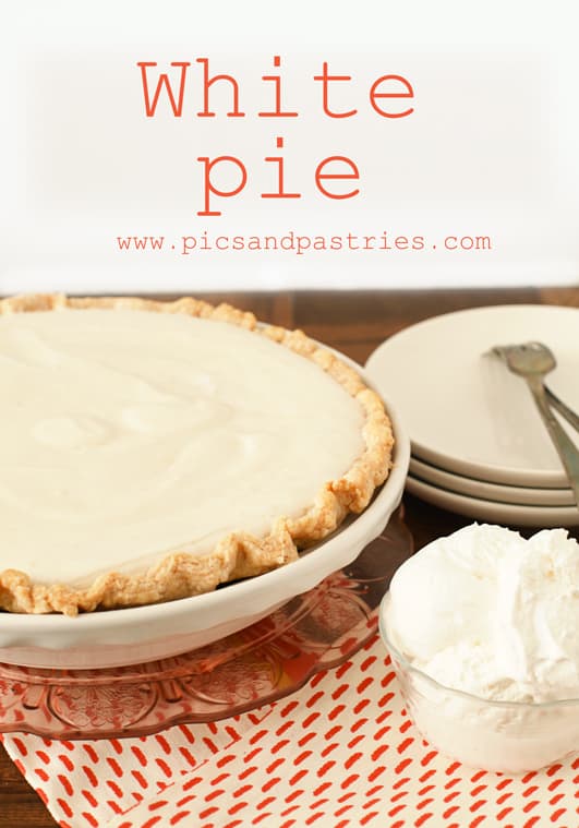 white pie picture