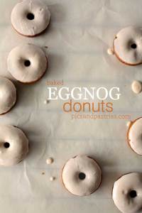Eggnog Donuts