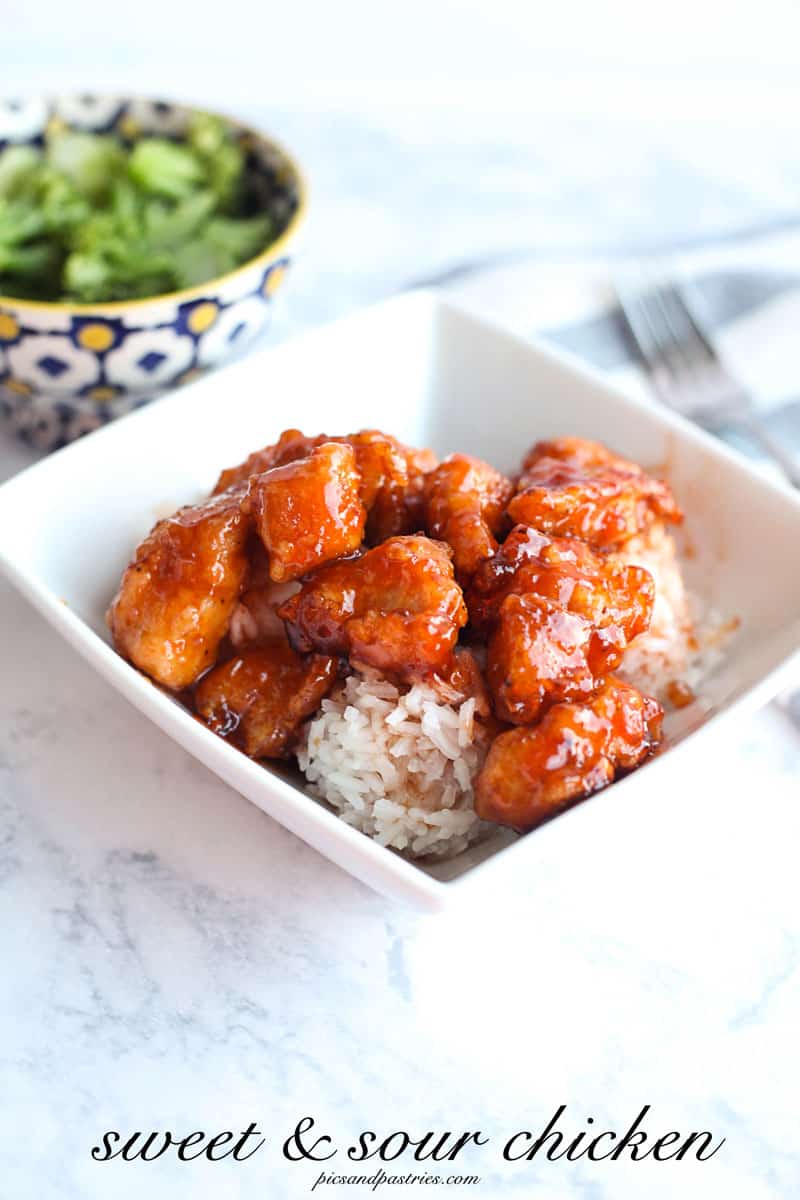 Sweet and Sour Chicken | Pics and Pastries